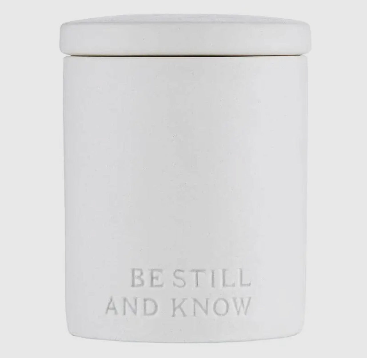 Be Still and Know Candle